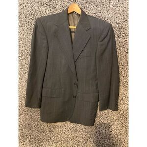 Donald Brooks Men's Vintage Gray Wool Blazer Jacket Size M